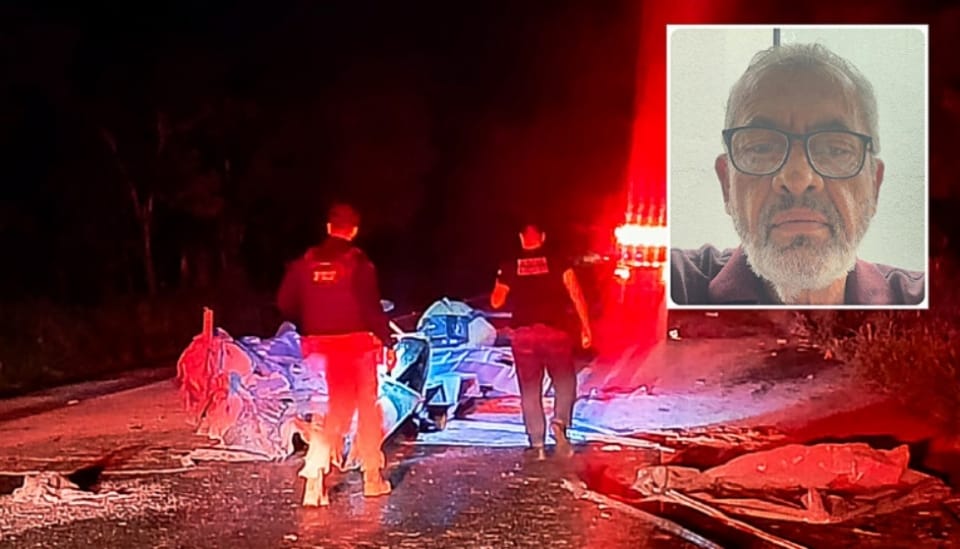 Motorista de 66 anos morre em colisão com carreta na BR-070