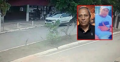 Câmera flagra momento que homem mata tio a tiros dentro de bar em Leverger; veja