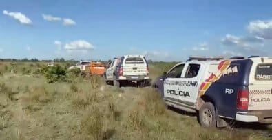 Trio em caminhonete invade propriedade rural e PM prende grileiro em flagrante em MT