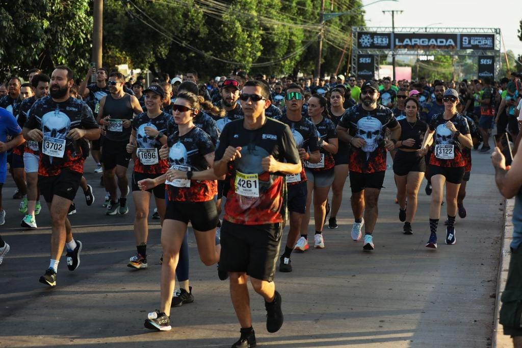 Corrida do Bope reúne sete mil participantes e entrega mais de R$ 11 mil em prêmios em Cuiabá