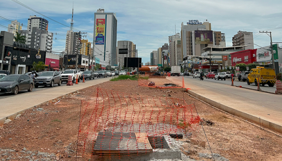 Comerciantes relatam queda de 36% nas vendas com obras e propõem redução de impostos