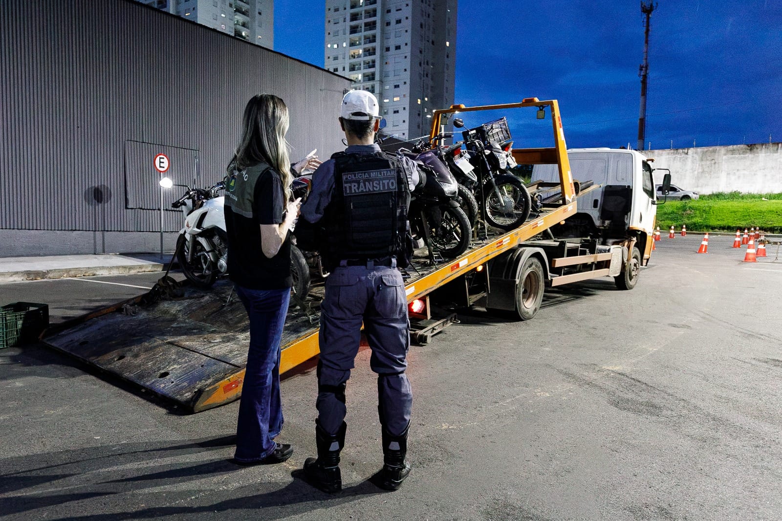 Operação da Sorp e PM apreende 12 motos com escapamentos adulterados