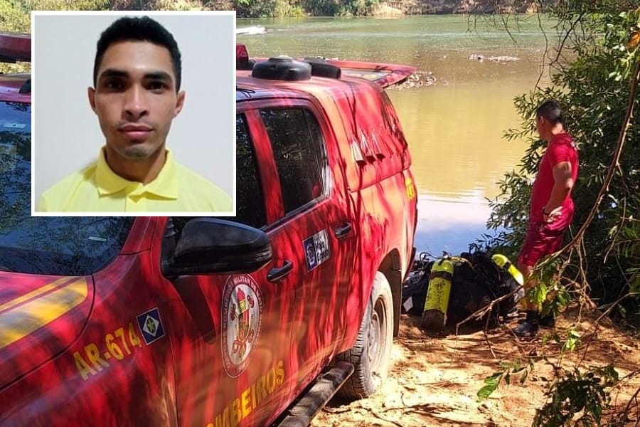 Bombeiros encontram corpo de jovem de 24 anos que morreu afogado em rio de Mato Grosso