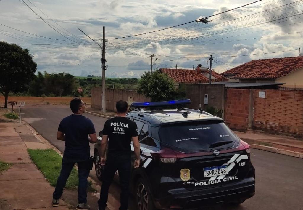 Polícia Civil deflagra operação contra grupo criminoso que extorquia comerciantes em MT