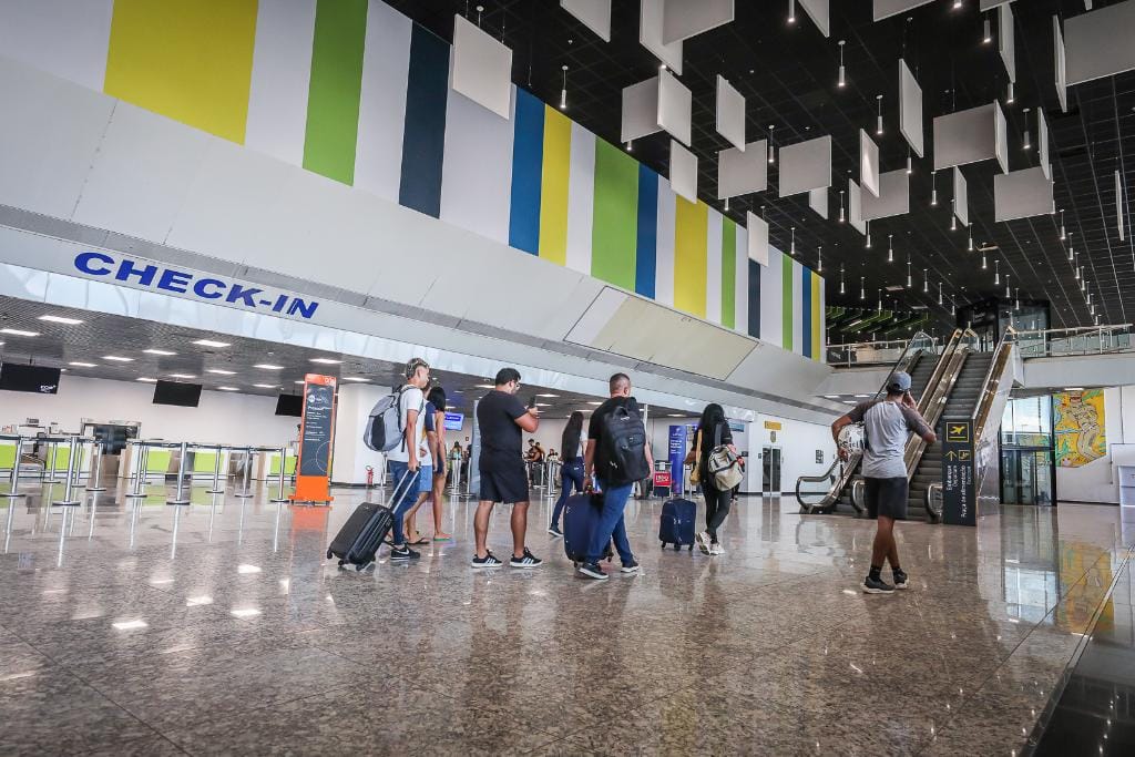 Câmera faz reconhecimento facial e traficante é preso ao tentar embarcar no aeroporto de VG