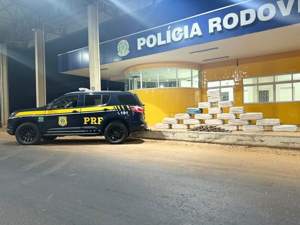 Dois homens são presos com  460 tabletes de supermaconha em fundo falso de caminhão