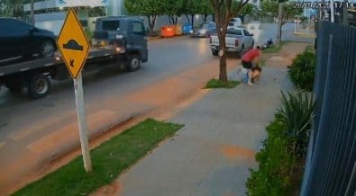Empresário é filmado agredindo mulher em via pública de Mato Grosso; polícia investiga caso