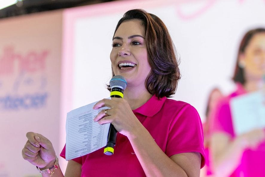 Michelle Bolsonaro visita Mato Grosso para encontro do PL Mulher neste sábado