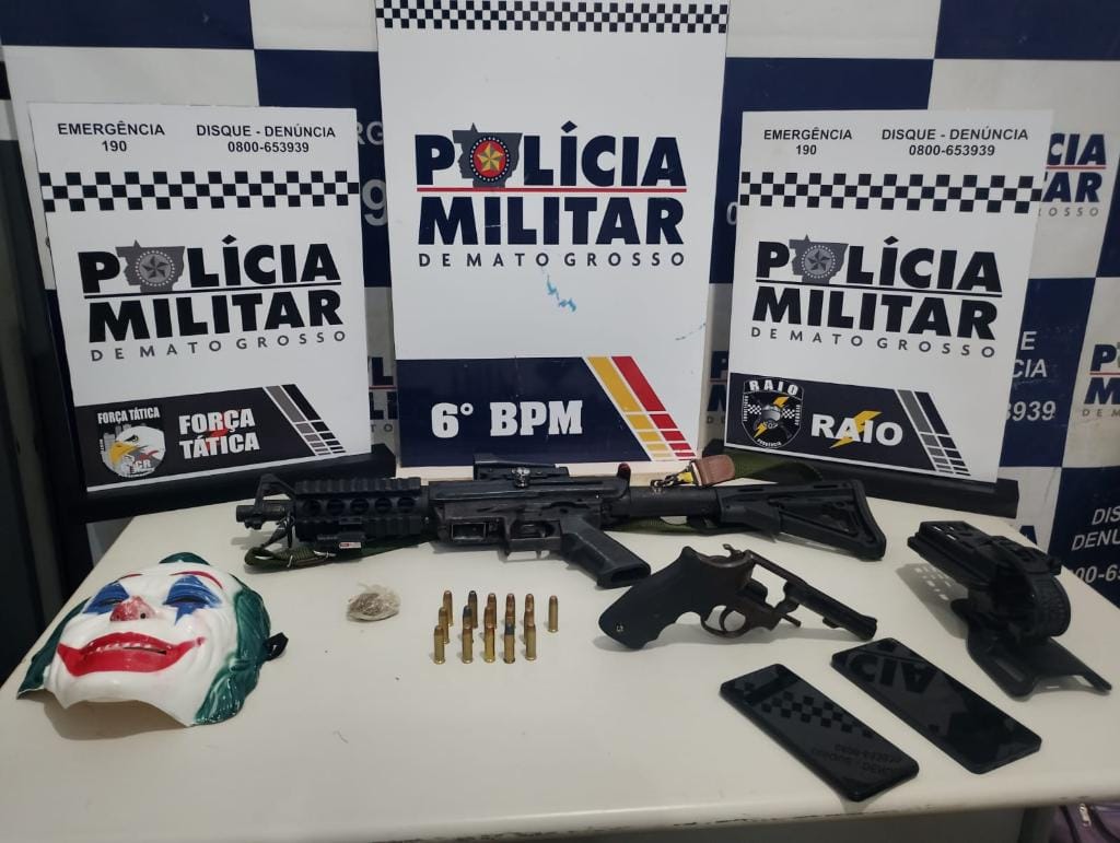 Três faccionados que mataram e esquartejaram rival são presos com submetralhadora e revólver