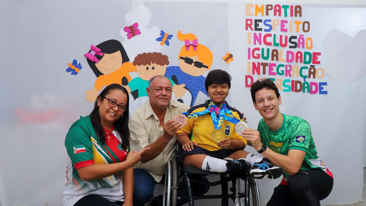 Paratleta várzea-grandense conquista três medalhas no Parapan-Americanos