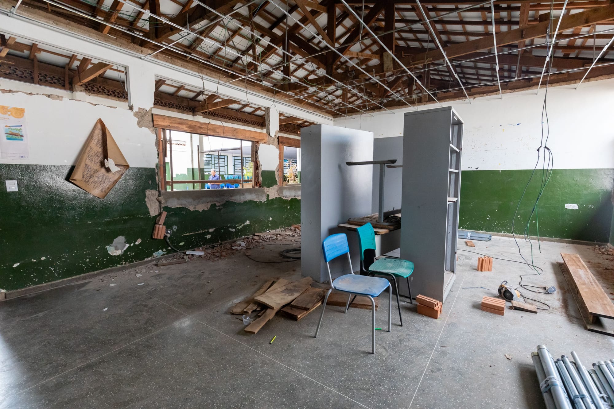 Prefeitura de Cuiabá avança na melhoria da infraestrutura de 18 escolas