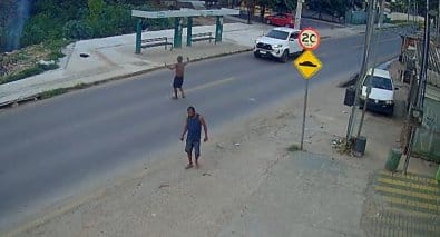 Caminhonete atropela morador de rua em Cuiabá e motorista foge sem socorro