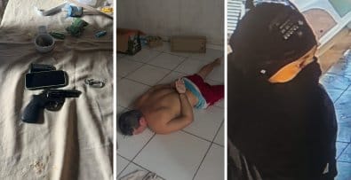 Bandidos invadem fazenda, fazem casal e filhos de reféns, e roubam Pix de R$ 37 mil