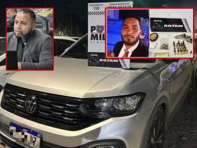 Justiça solta ex-assessor de vereador preso com carro furtado e arma em Cuiabá