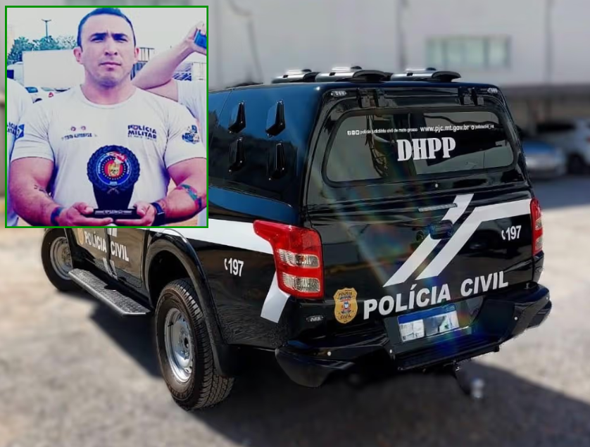 PM é preso suspeito de atirar em motorista após briga de trânsito em Cuiabá