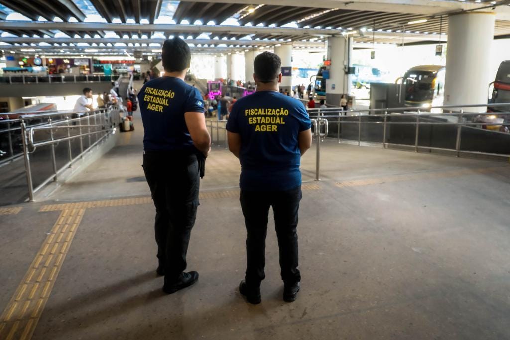 Operação da Ager reforça fiscalização no Terminal Rodoviário de Cuiabá