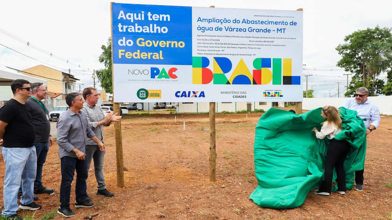 Prefeitura assina ordem de serviço para construção de cinco reservatórios de água