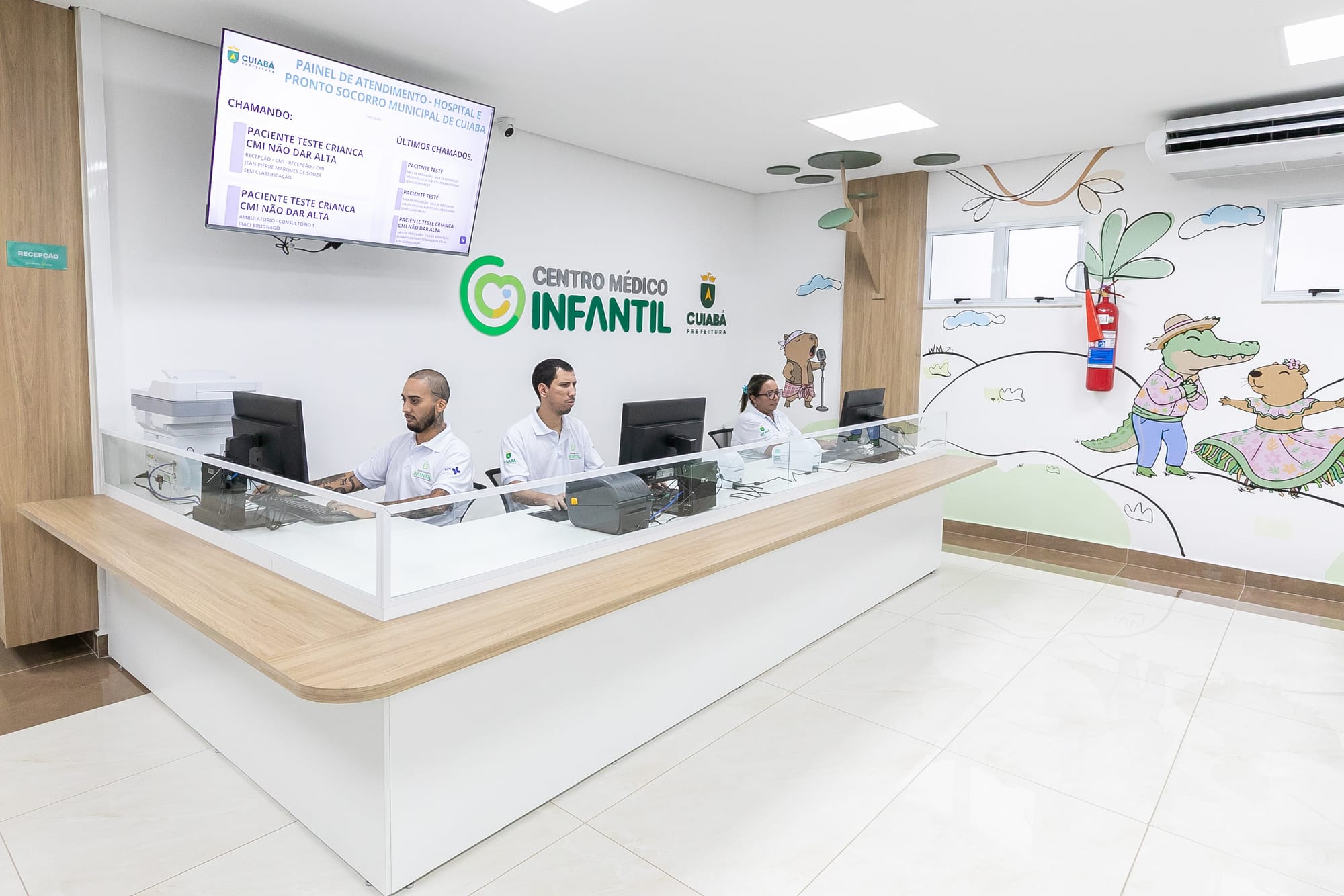 Primeiro atendimento do Centro Médico Infantil marca início dos serviços com rapidez e acolhimento