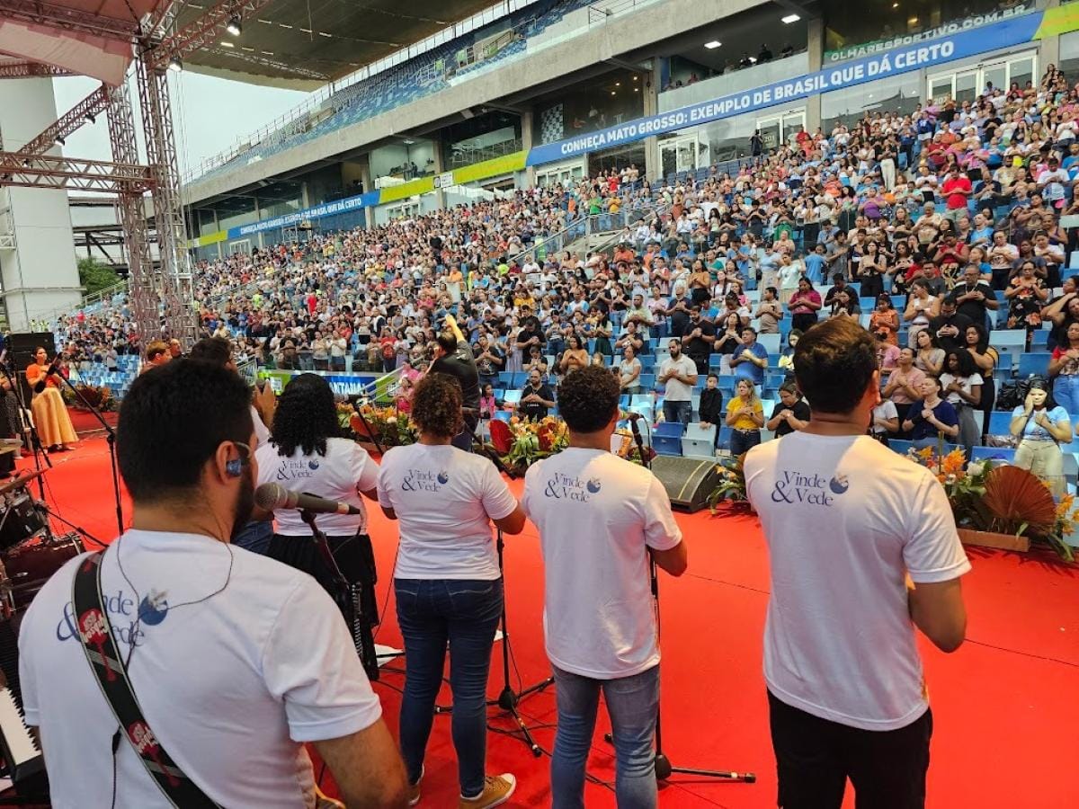 Vinde e Vede contará com shows católicos nacionais nas quatro noites de encontro em Cuiabá