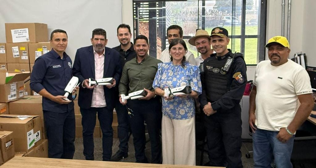 Sesp entrega 84 câmeras do Vigia Mais MT à CDL de Tangará da Serra