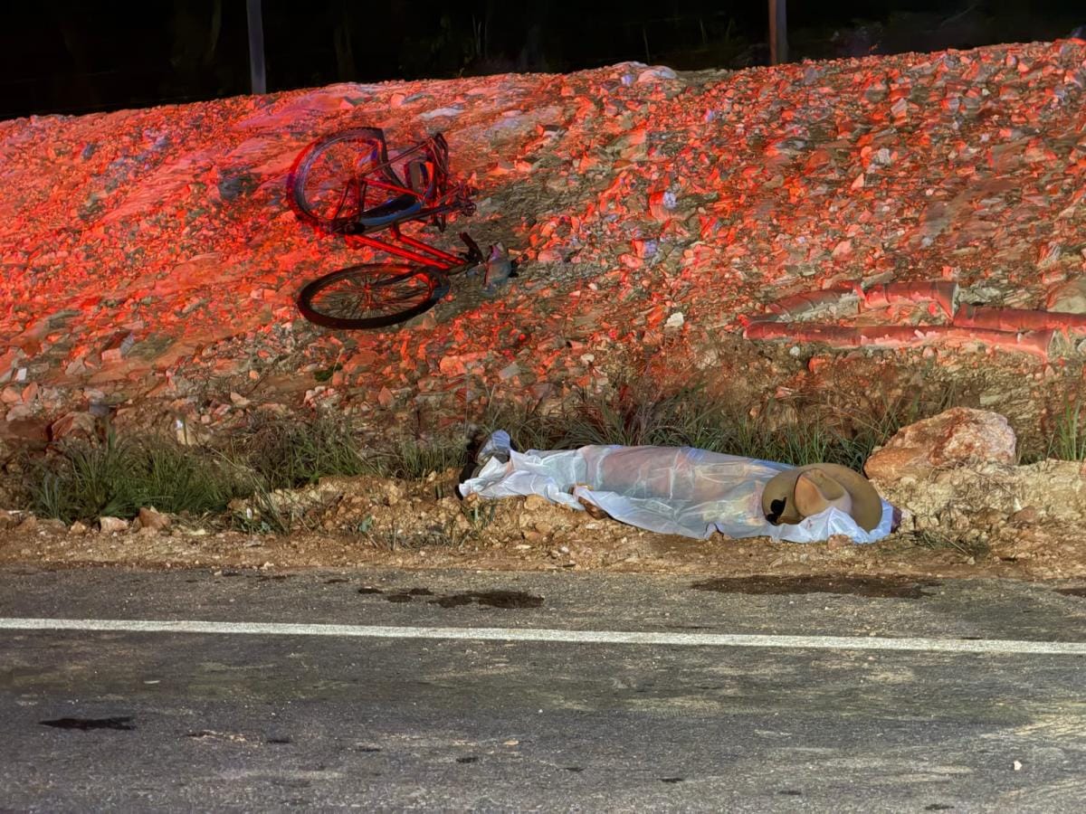 Idoso morre após ser atropelado por Corolla e  motorista foge sem prestar socorro em Cuiabá