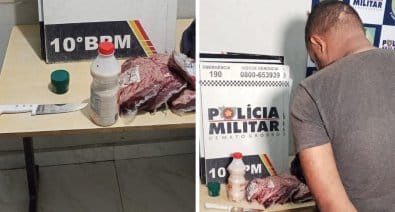 Bandido com dez passagens criminais rende funcionários e furta supermercado em Cuiabá