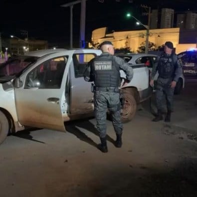 Bandido em fuga após roubo de carro e cárcere privado em VG é preso pela Rotam em Cuiabá