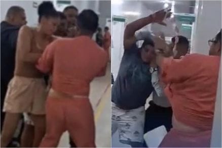 Vídeo mostra paciente embriagado agredindo profissionais de saúde em UPA