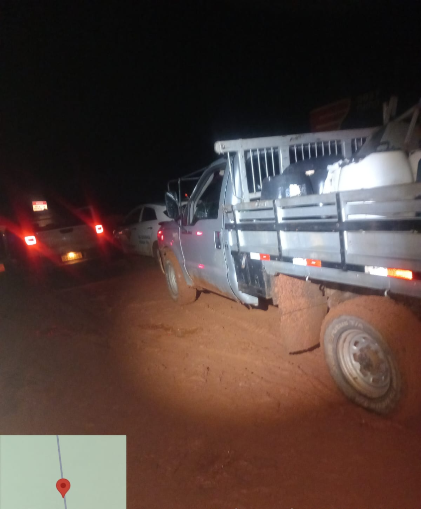 PM prende suspeito por furto de diesel, recupera carga e apreende caminhão