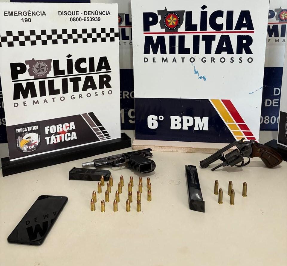 Dois faccionados suspeitos de provocarem incêndio em casa de rival são presos pela PM