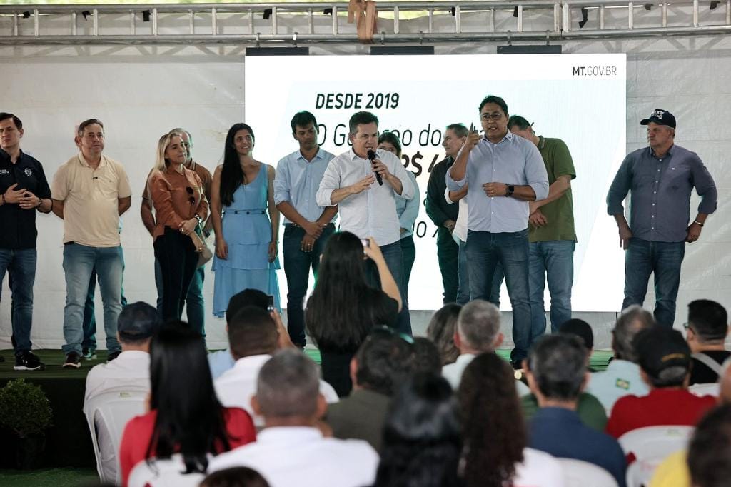 Mauro anuncia mais obras de infraestrutura em MT com investimento de R$ 176 milhões