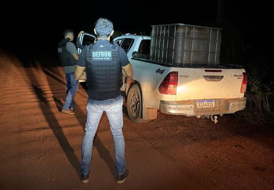 PC prende motorista e impede carga de diesel de chegar a garimpo ilegal em terra indígena