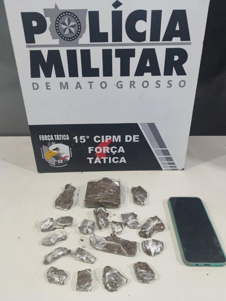 Adolescente é apreendido com porções de maconha em Várzea Grande