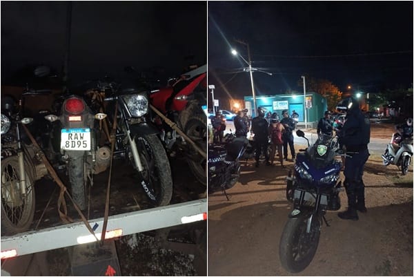 Operação apreende sete motocicletas com escapamentos abertos em VG