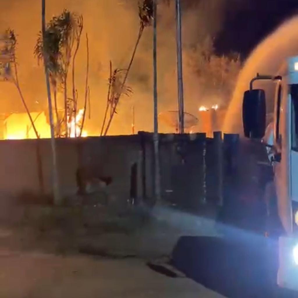 Rejeitado pela ex-companheira, homem coloca fogo na casa dela e é preso em flagrante pela PM