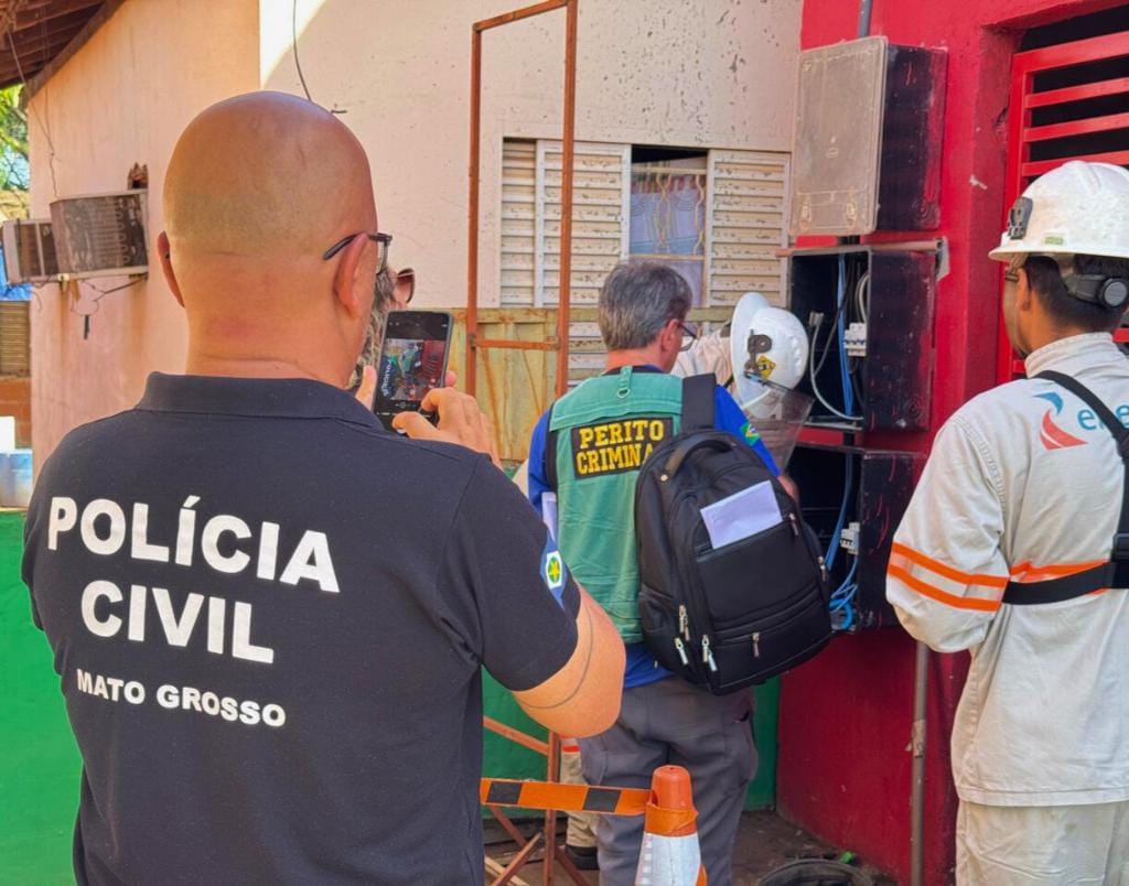 Operação flagra furto de energia elétrica e prende 19 pessoas em Cuiabá