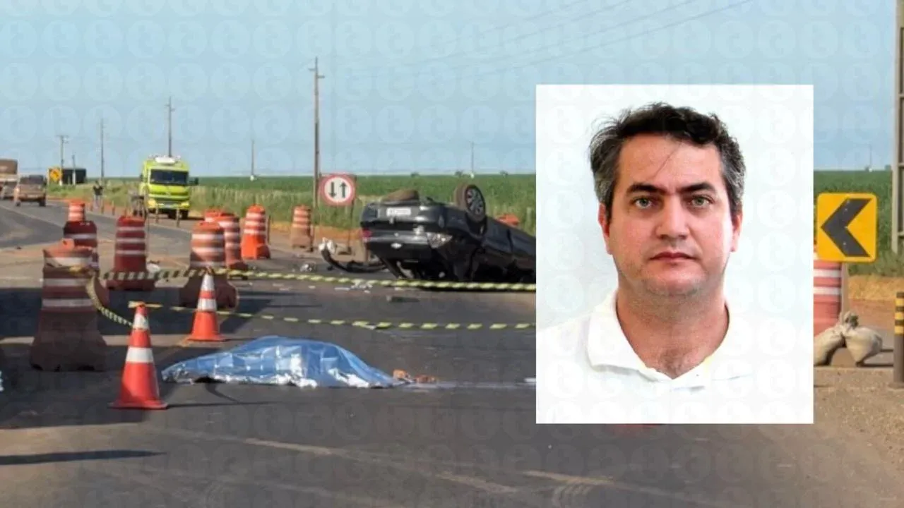 Farmacêutico morre aos 44 anos após capotar veículo em rodovia federal em Mato Grosso