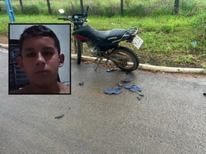 Adolescente de 13 anos morre e irmão gêmeo fica ferido em acidente entre carro e moto