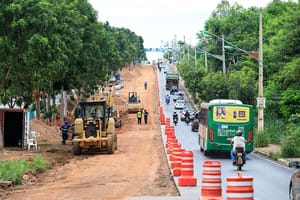 Estado rompe contrato com o consórcio responsável pela construção do BRT e obras são paralisadas