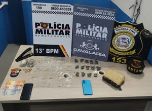 Polícia Militar prende cinco faccionados após denúncia de tráfico em Nova Mutum