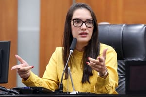 Deputada cita perseguição e chama secretário de moleque: “não venha me fazer de otária”; vídeo