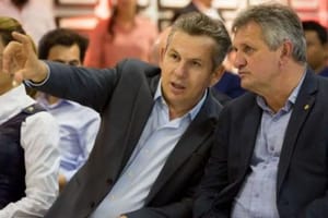Mauro Mendes elogia atuação de Dilmar e sinaliza permanência como líder, mesmo fora do União Brasil