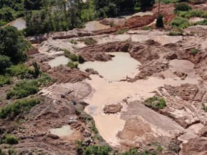Sema aplica multa de R$ 200 mil durante operação de combate à mineração ilegal em Mato Grosso