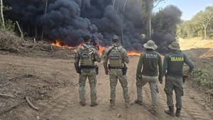 Operação da Polícia Federal mira garimpo ilegal na Terra Indígena Sararé em Mato Grosso