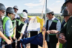Estado e Rumo entregam primeira ponte e etapa inicial da Ferrovia Estadual começa a operar em 2026