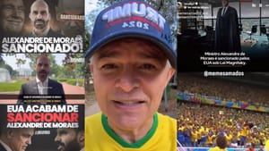 Bolsonaristas de MT celebram  ‘derrota’ de Moraes e exaltam Eduardo como herói nacional