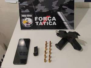 Força Tática apreende adolescente com arma de fogo em Cuiabá