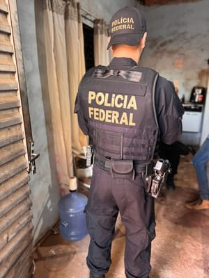 PF cumpre mandado em MT contra compartilhamento de pornografia infantil