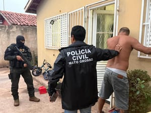 Operação de combate à violência doméstica prende 13 agressores de mulheres em Cuiabá e VG