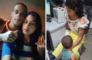 Mãe ferida e bebê são abandonados próximo à UPA; pai segue sumido